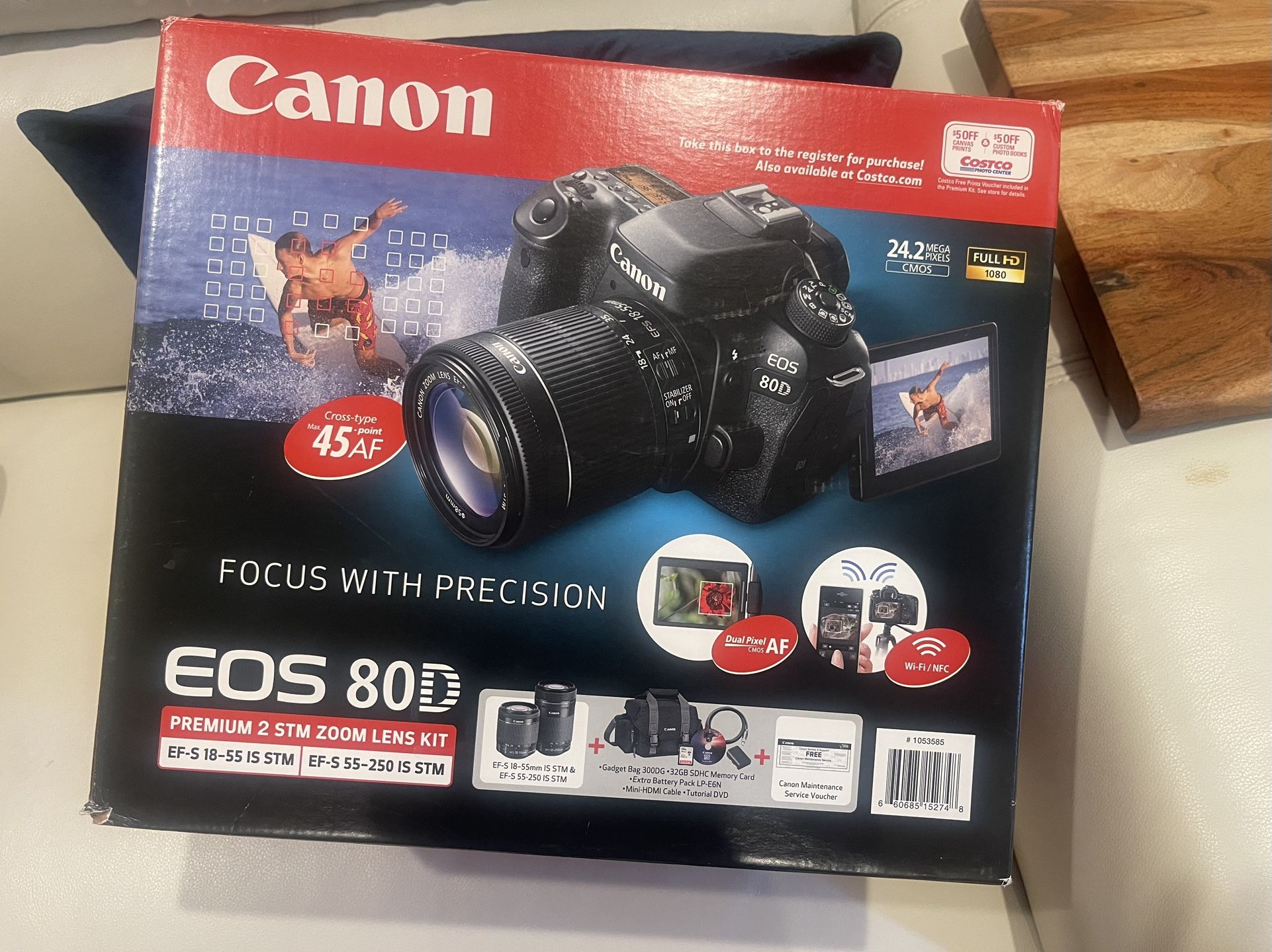 New Canon DSLR EOS 80D