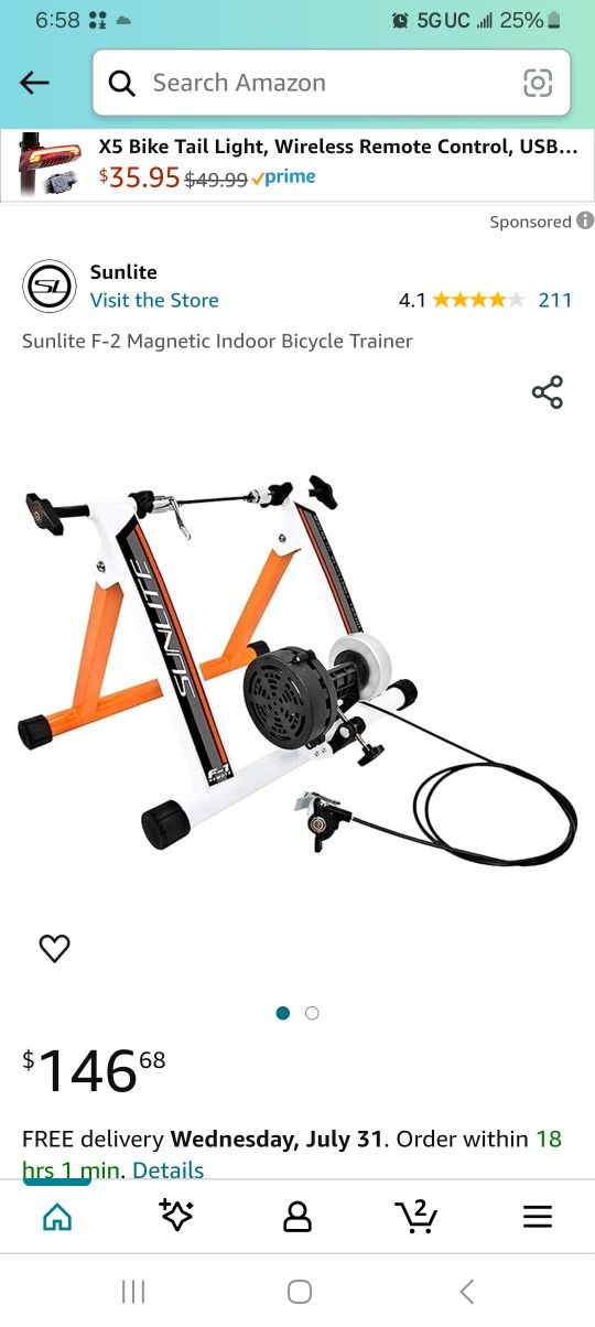 FORZA F1 BIKE TRAINER