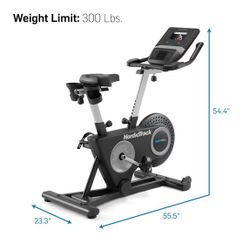 NordicTrack Studio Bike with 7” Smart HD Touchscreen