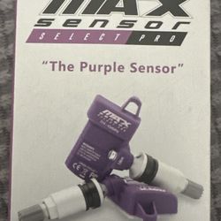 MAX Tire Sensor Select Pro The Purple Sensor Cap & Valve Stem MXSA002 ( 4 Count 