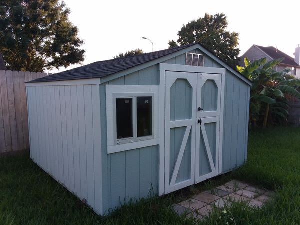 10x10 storage shed for sale in la porte, tx - offerup
