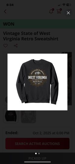 🛍️ Vintage West Virginia Retro Sweatshirt - "The Mountain State" 🛍️ 