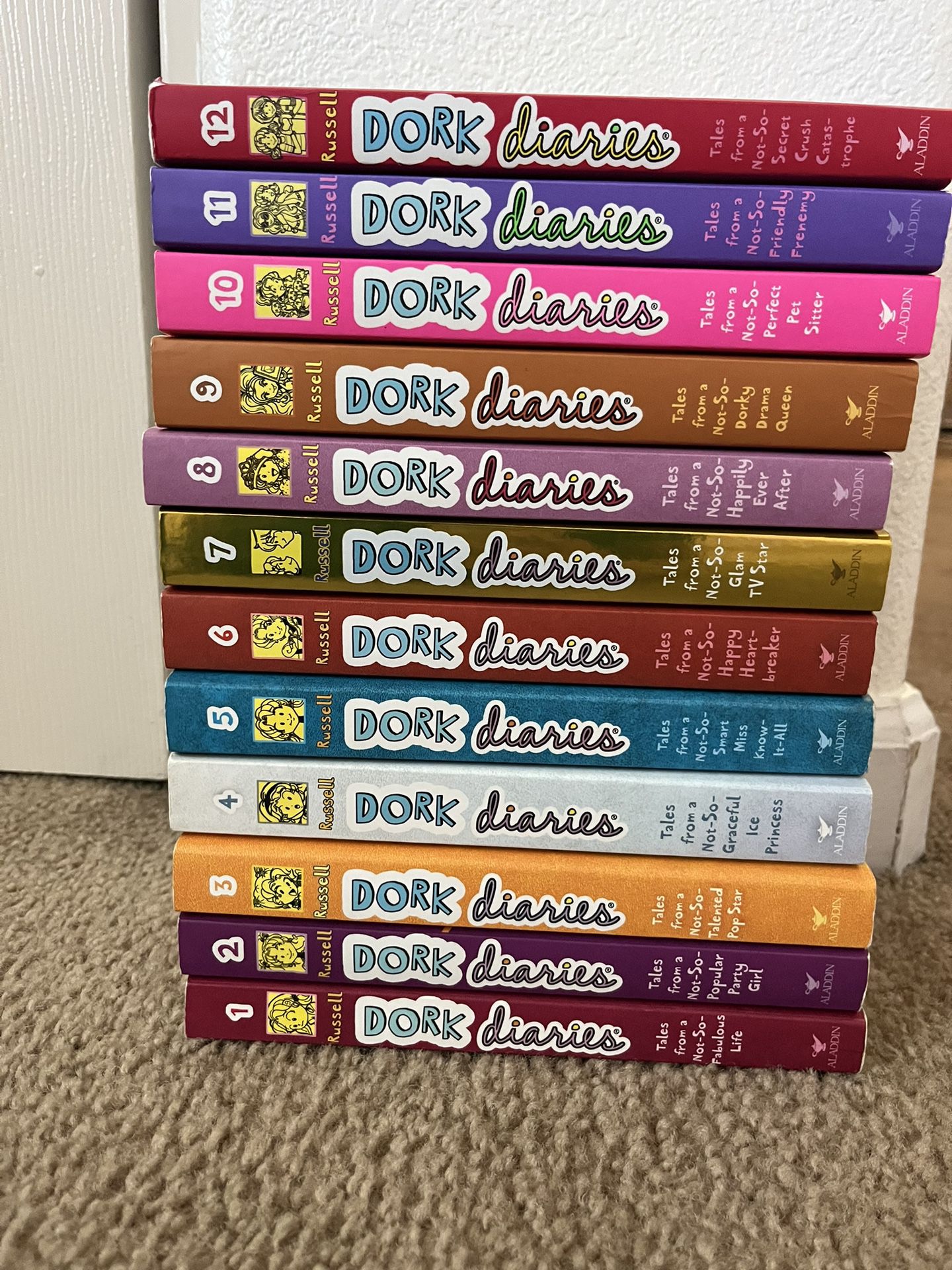 Dork Diaries Book Collection 1-12