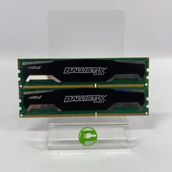 Crucial Ballistix 16GB (2x8GB) RAM DDR3 1600MHz BLS8G3D1609DS1S00.16FND
