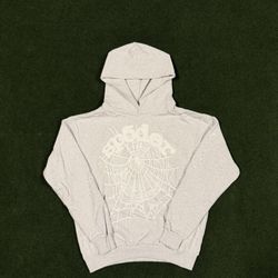 Sp5der “Light Grey” Hoodie 
