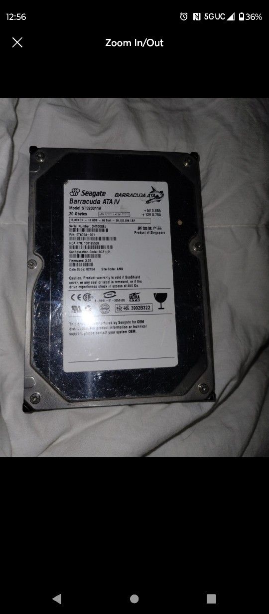 Seagate Hard Drive 