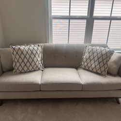 Beautiful Cream Color Couch