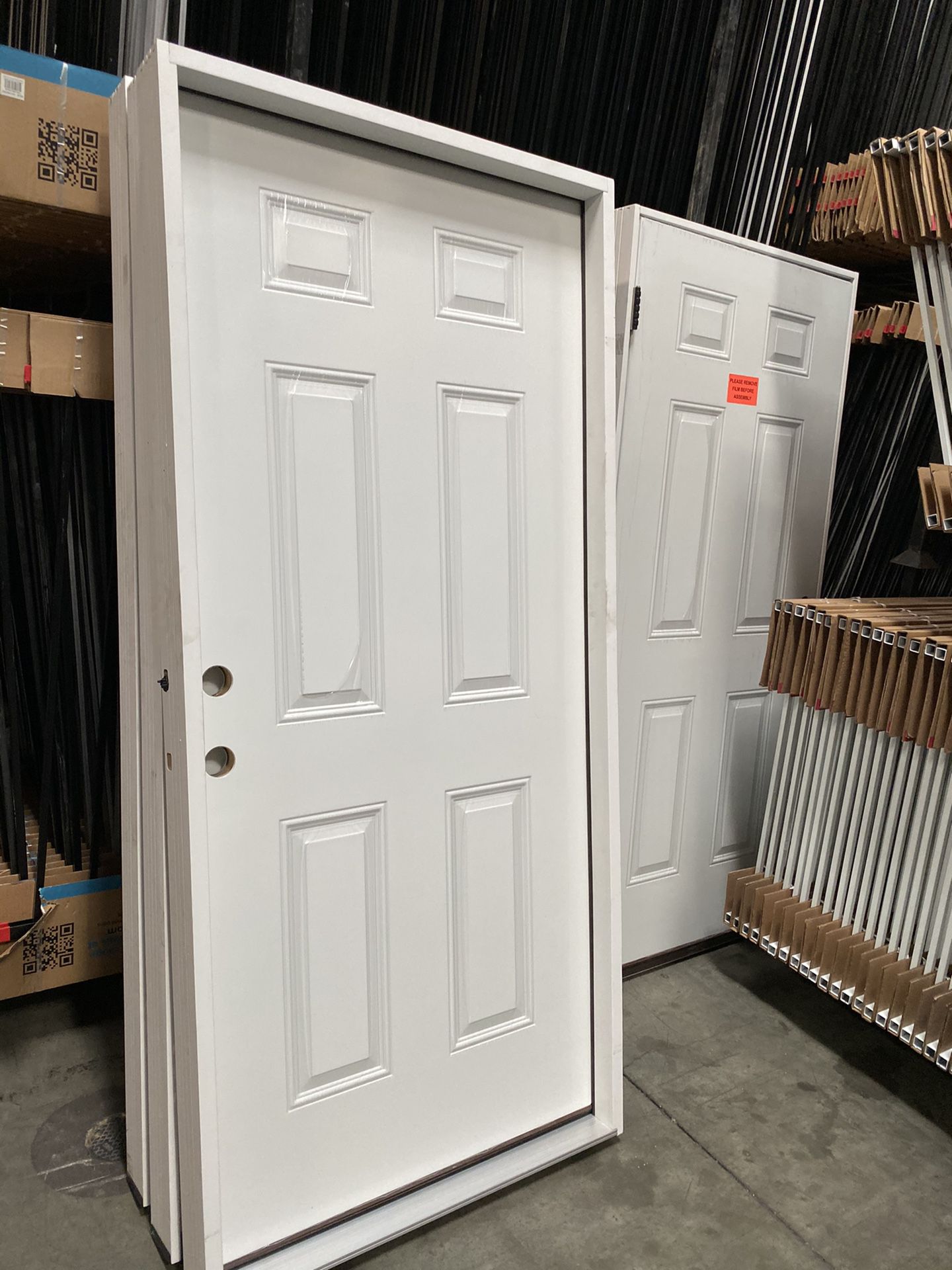 Pre hung entry door (solid steel and wood) 36x80