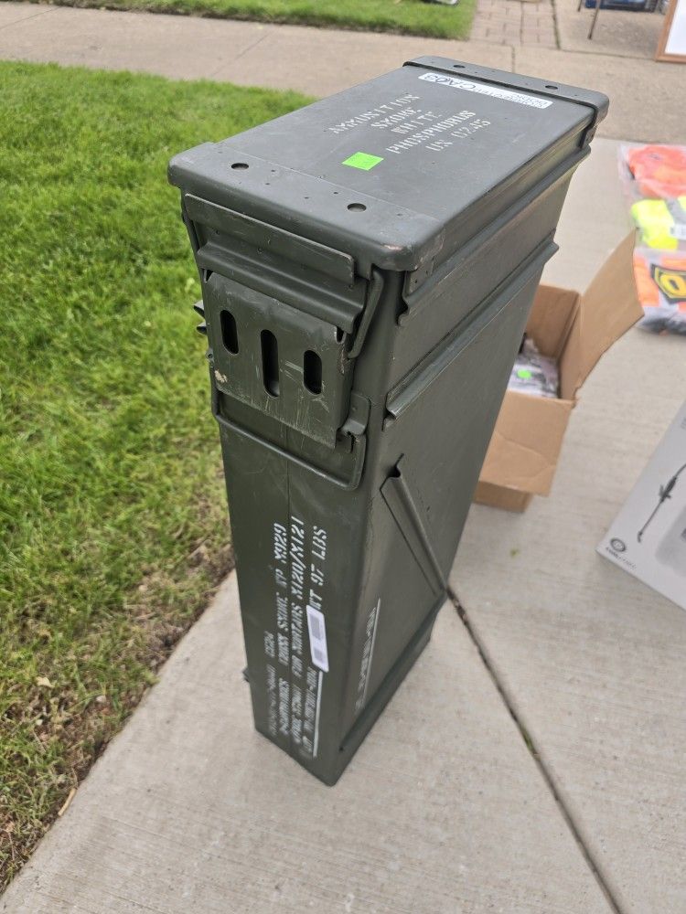Ammo Can Tall U.S. Military (Empty)