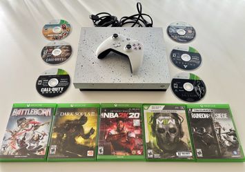 Xbox One X Limited Edition with 11 Games