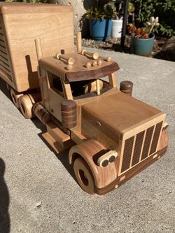Hardwood Model Truck