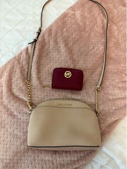 Michael Kors Crossbody Purse and Wallet Set.  $55.00