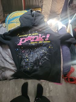 Bape Clothes and Spider Pink Hoodie