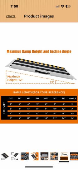 4ft wheelchair ramp