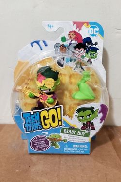 Teen Titans Go! Beast Boy Waffle Figure Micro Collectible New Sealed DC Comics