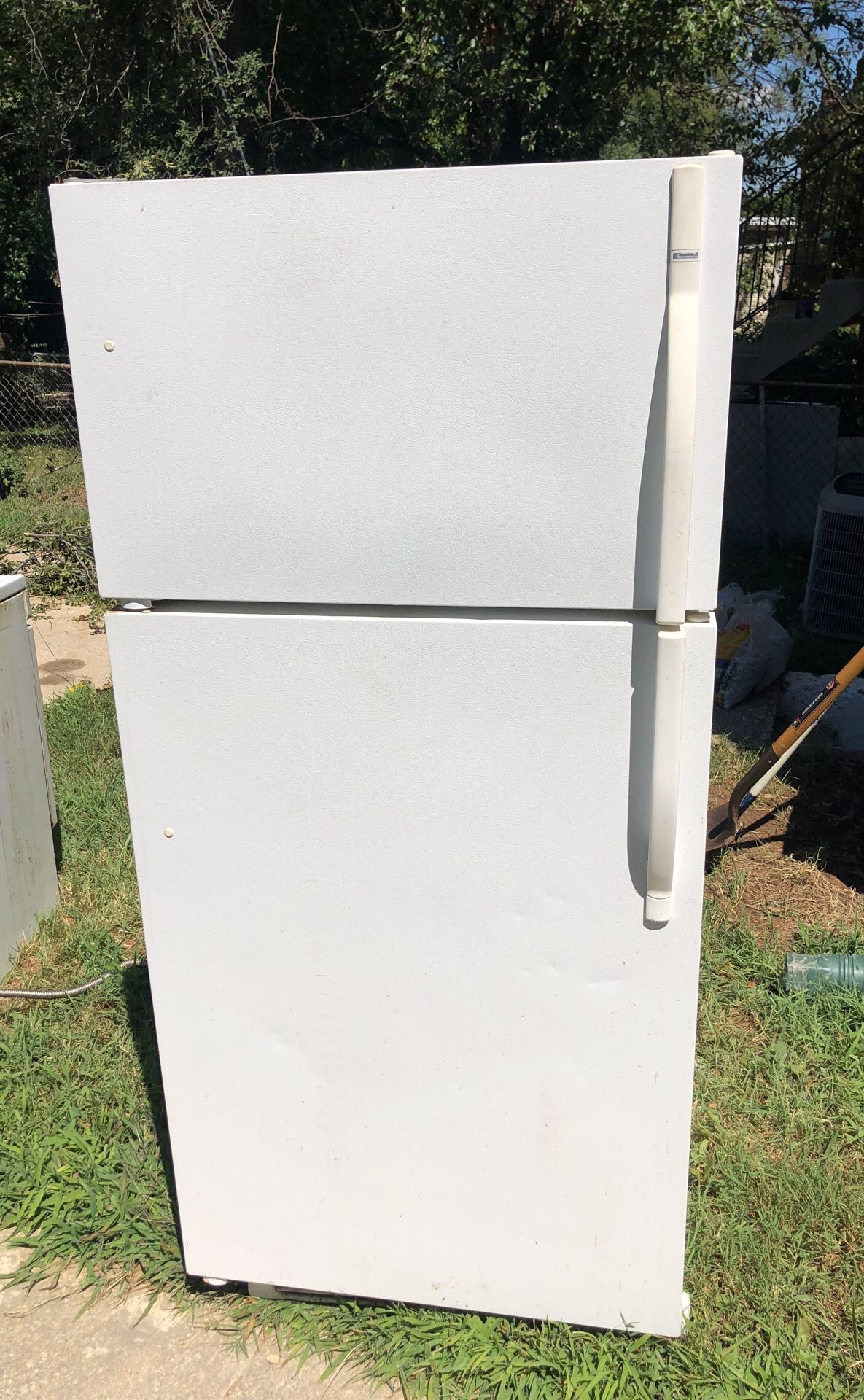 White refrigerator 30”