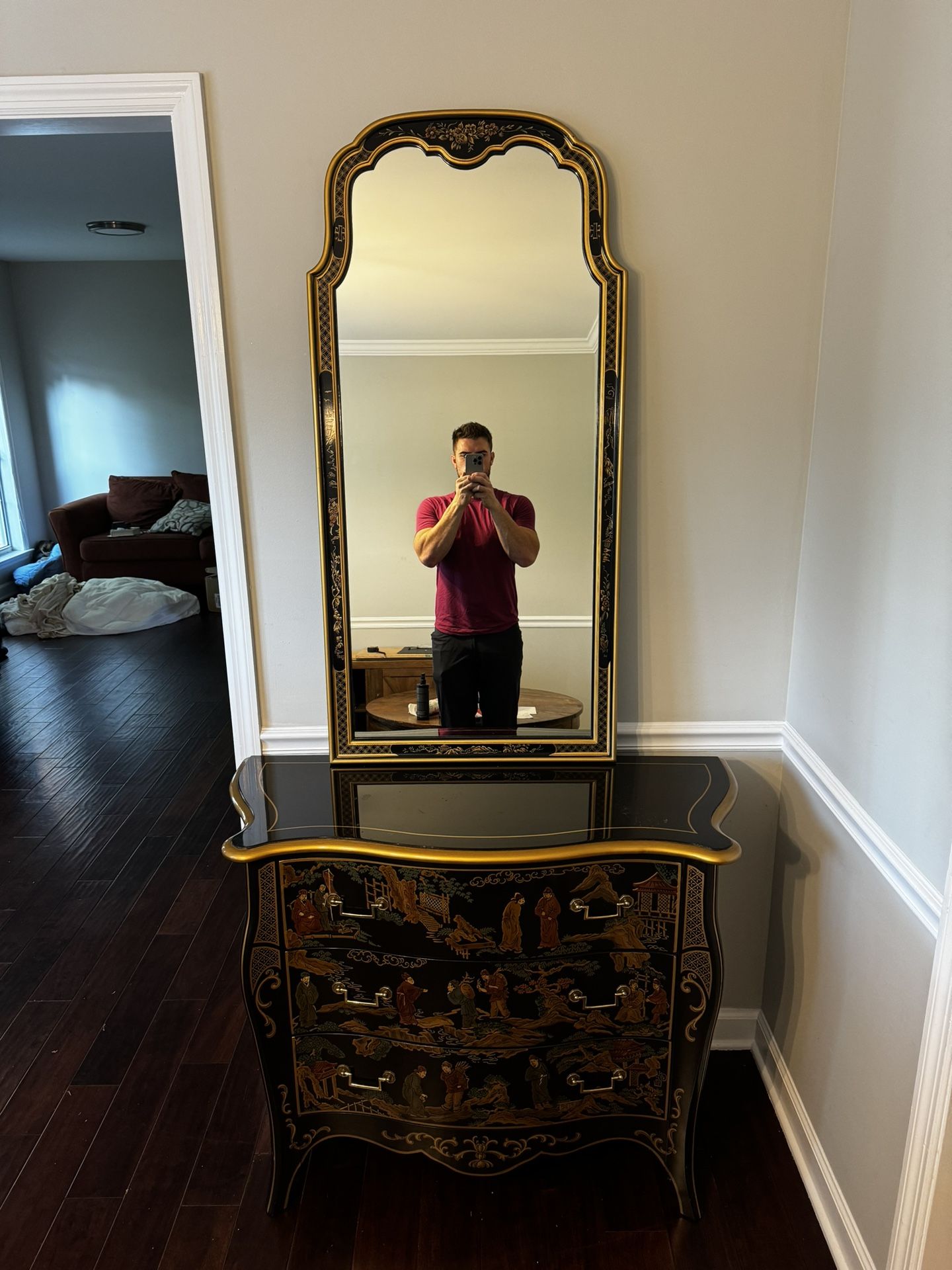 Drexel Heritage Furnishings Mirror And Dresser