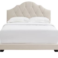 Troutable Tufted Upholstered Low Profile Bed