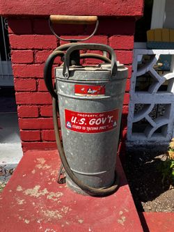 Vintage Fire Extinguisher