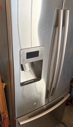 Free Stainless Steel French Door Refrigerator