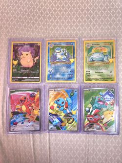 Pokemon Celebration Cards
