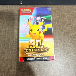 Pokemon 30th Celebration Booster Bundle