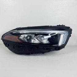 2019 - 2022 MERCEDES BENZ A CLASS W177 A220/250 W/O ADAPTIVE LED RH PASSENGER SIDE HEADLIGHT OEM