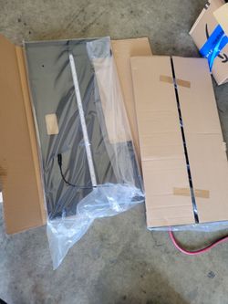 2 new Led covers  for 55 gallon aquarium