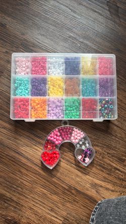 Bead Set with Storage Organizer Cases