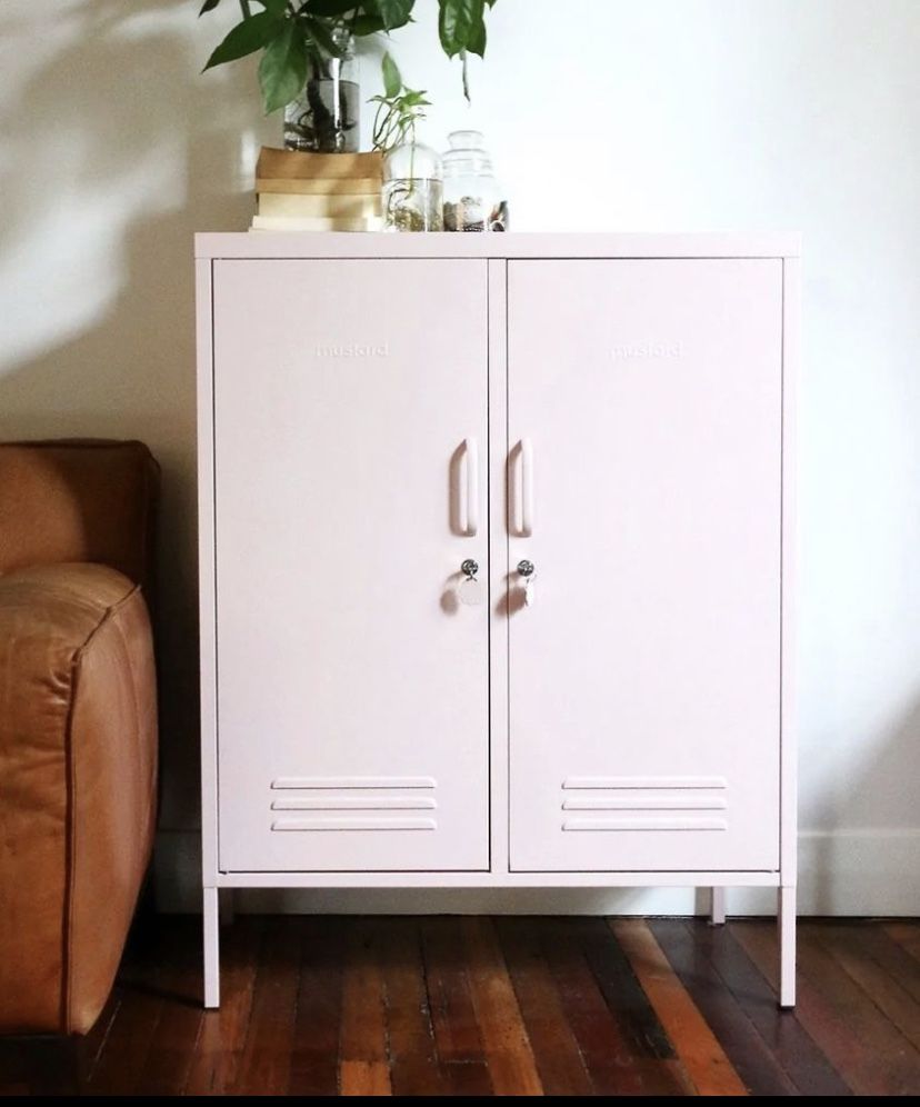 Midi Storage Locker in Blush