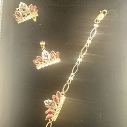 Set De Oro  Quinceañera 