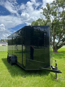 🦅 Quality Cargo Enclosed Trailer 7x14 Ta Tandem Axle Polycore  Brand 🆕 0.080🔥