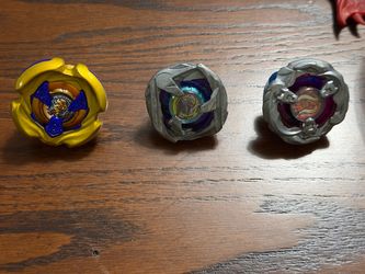 Beyblade X mummy curse x, samurai caliber, tusk mammoth