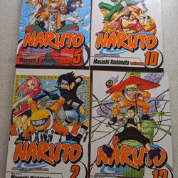 Naruto Books Qty 9 Books