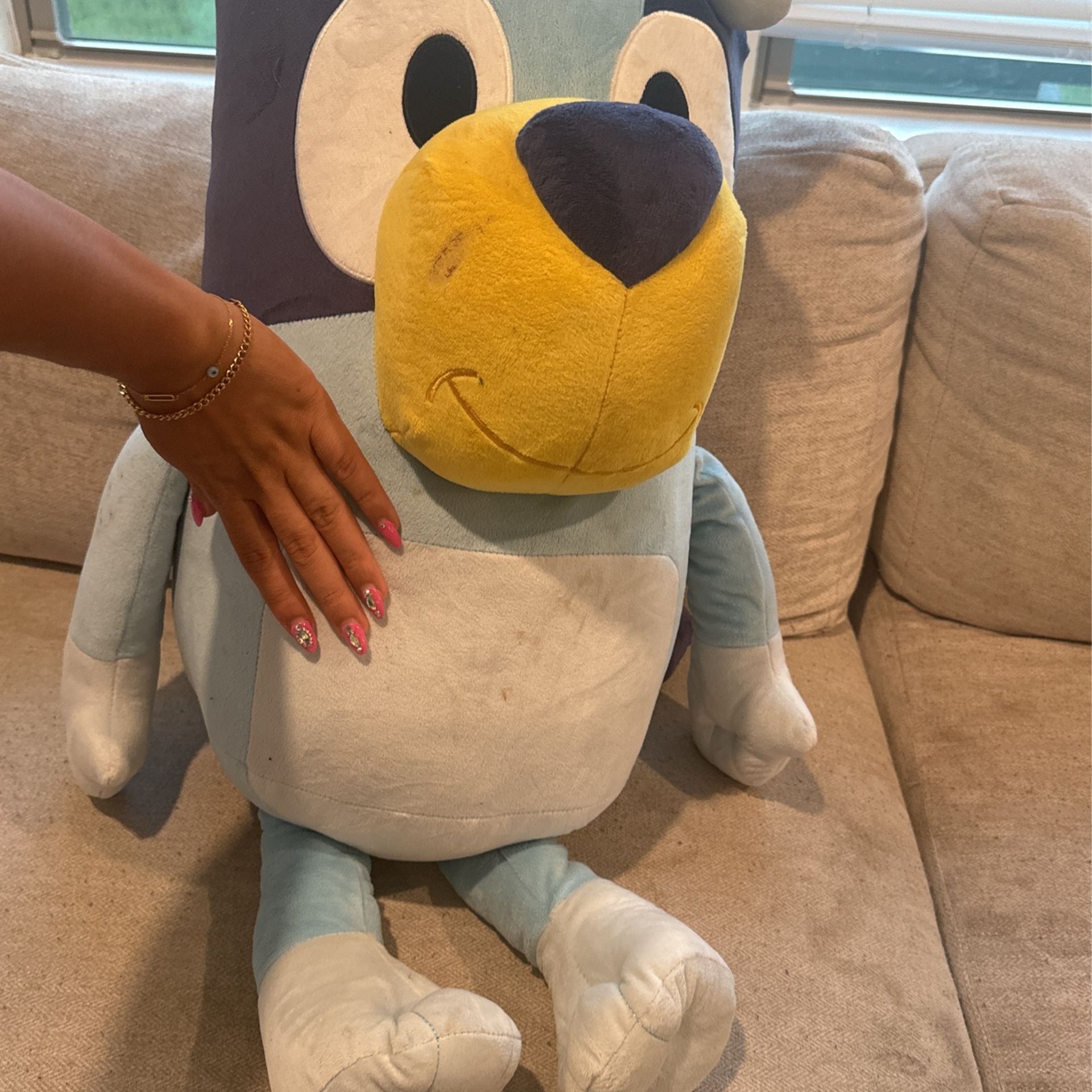 Blue Stuff Animal- Plushy