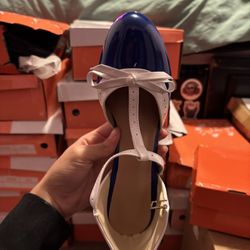 Size 6 Blue Heels