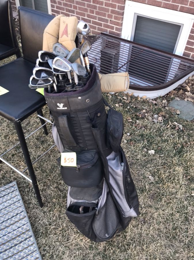 Nice golf bag full set of clubs
