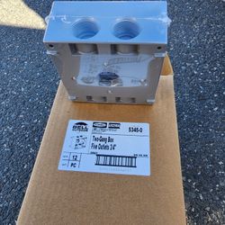 2 Gang WP Bell Box