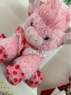 Build-a-bear strawberry highland cow