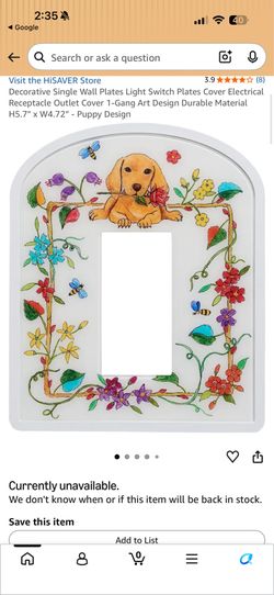 Wall plate