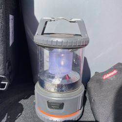 Camping Tent, Camping Lantern, Sleeping Bags, Table