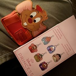 Loungefly cinderella 75th anniversary mini mystery bag charm