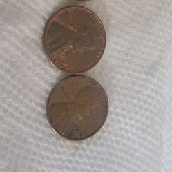 1956,1957,1958 US Wheat Pennies 
