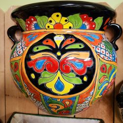 🇲🇽💥Talavera Wall Planter 🪴 Jardineras De Pared ✨️🪴$55°°each 13"tall X13"width. Pottery Store In Cypress Ca.