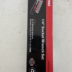 1/4 Socket Wrench Set