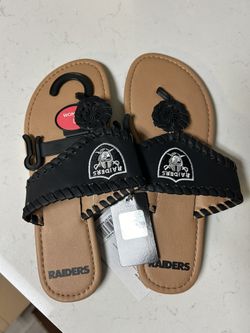 Raiders Sandals
