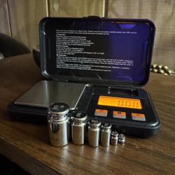 Digital scale & Calibration Weights 