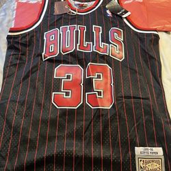 New  Chicago Bulls/ Pippin Jersey 1995 Sz.L