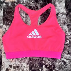 ADIDAS SPORT BRA  ORANGE COLOR SIZE MEDIUM EUC