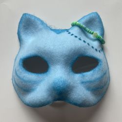 Handmade Cat Mask Costume Halloween Therian 